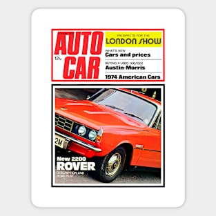 ROVER P6 - magazine cover Magnet